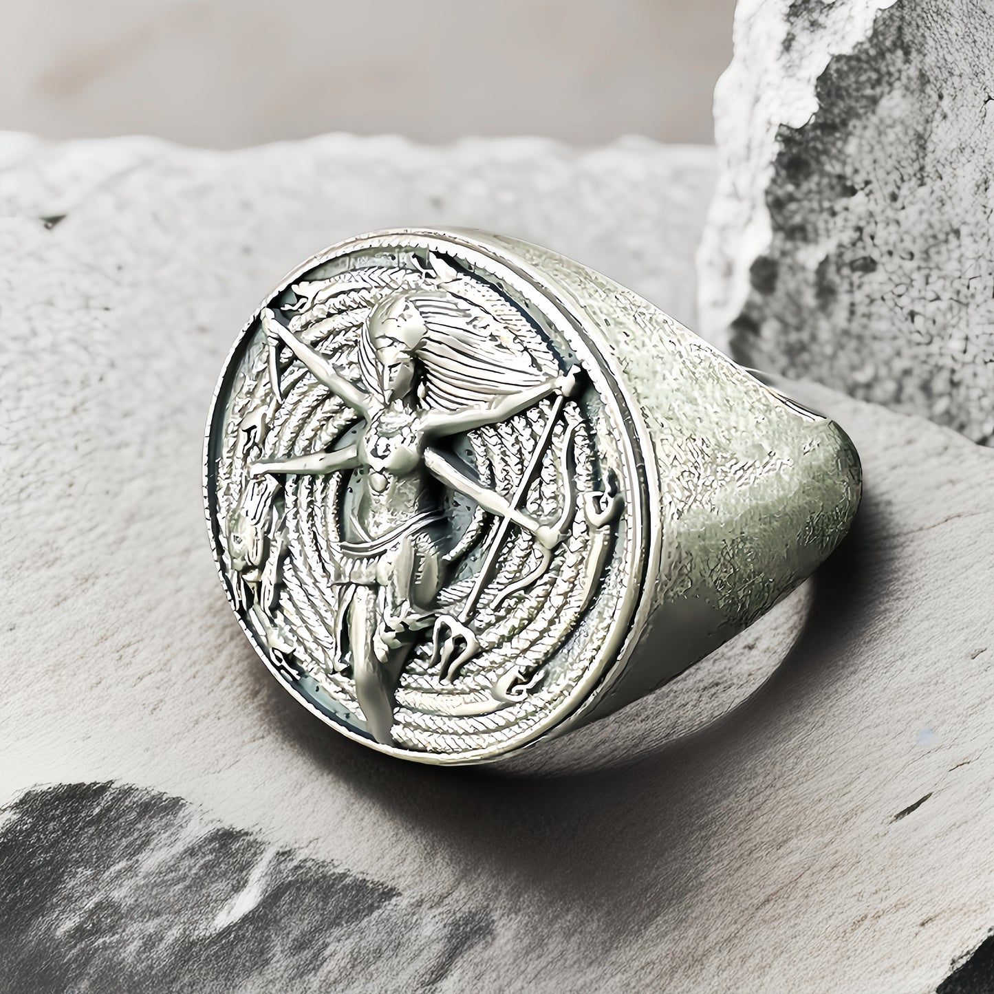 The Kali Yuga Series Ring Set (Item No. KYRNFT)