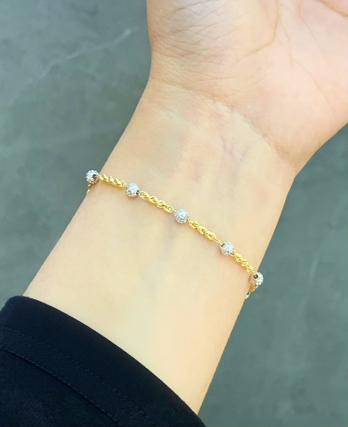 Fashion 18K Gold Bracelet (Item No. SJB025)