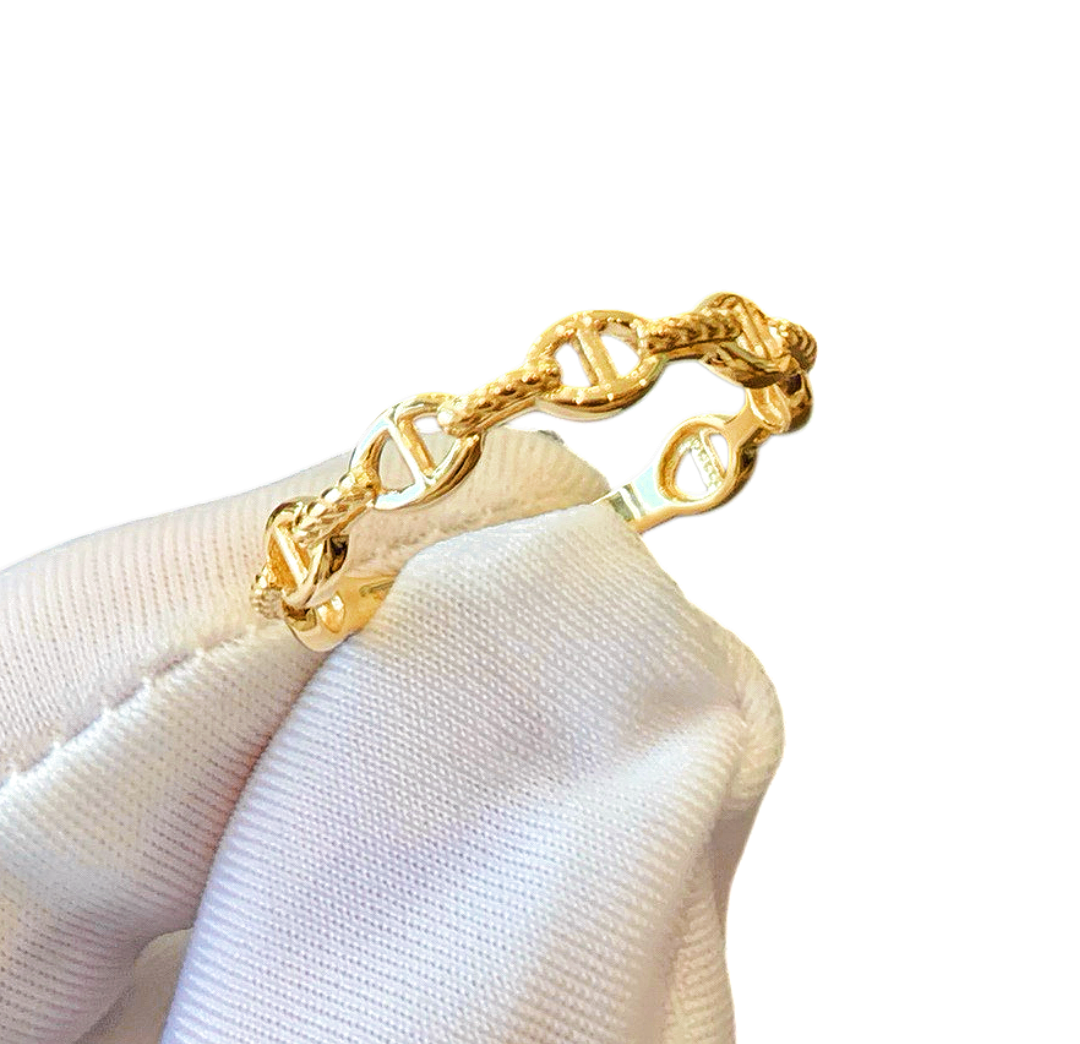 Classic 18k Gold Ring (Item No. HFR041)
