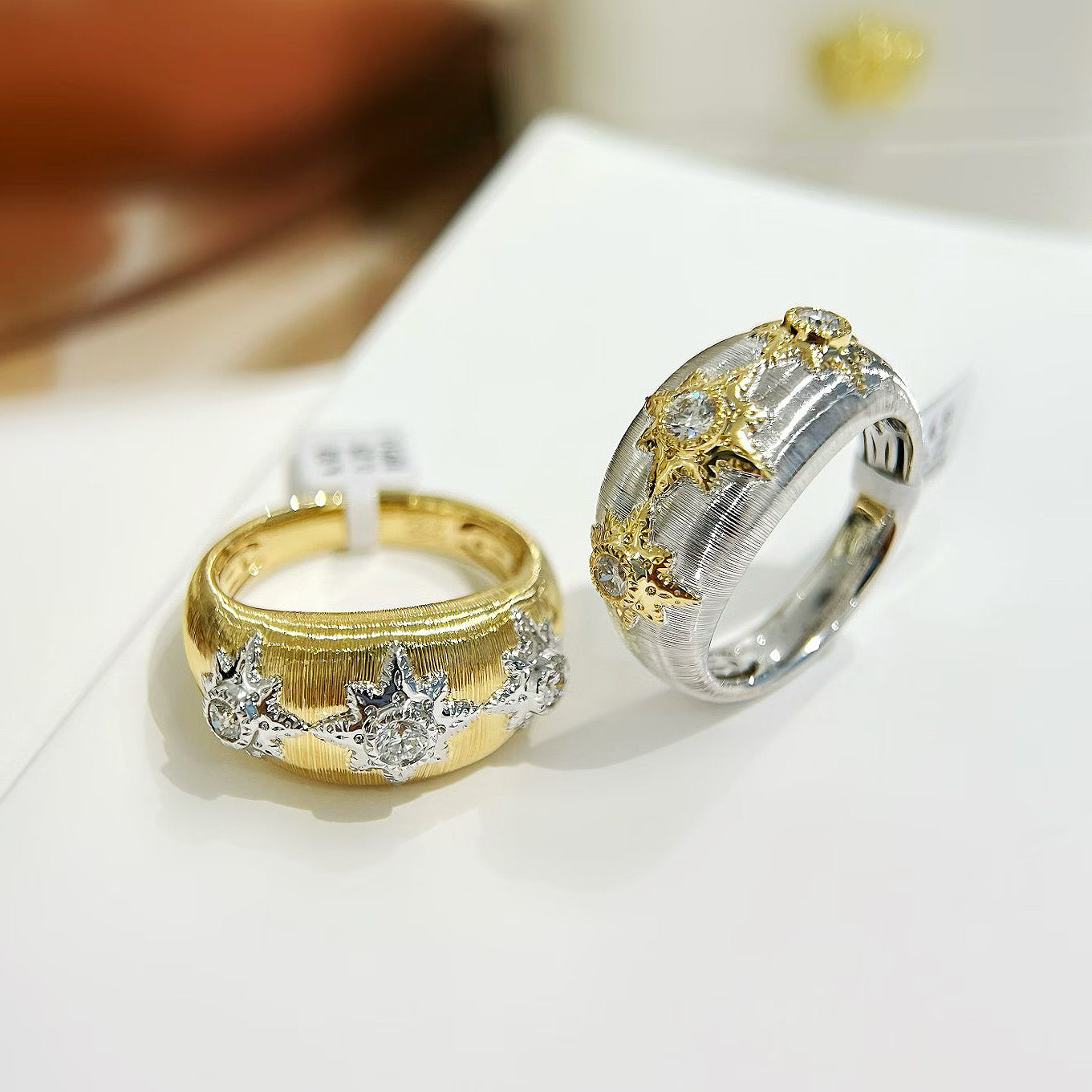 Vintage 18k Gold Diamond Ring (Item No. VT472)