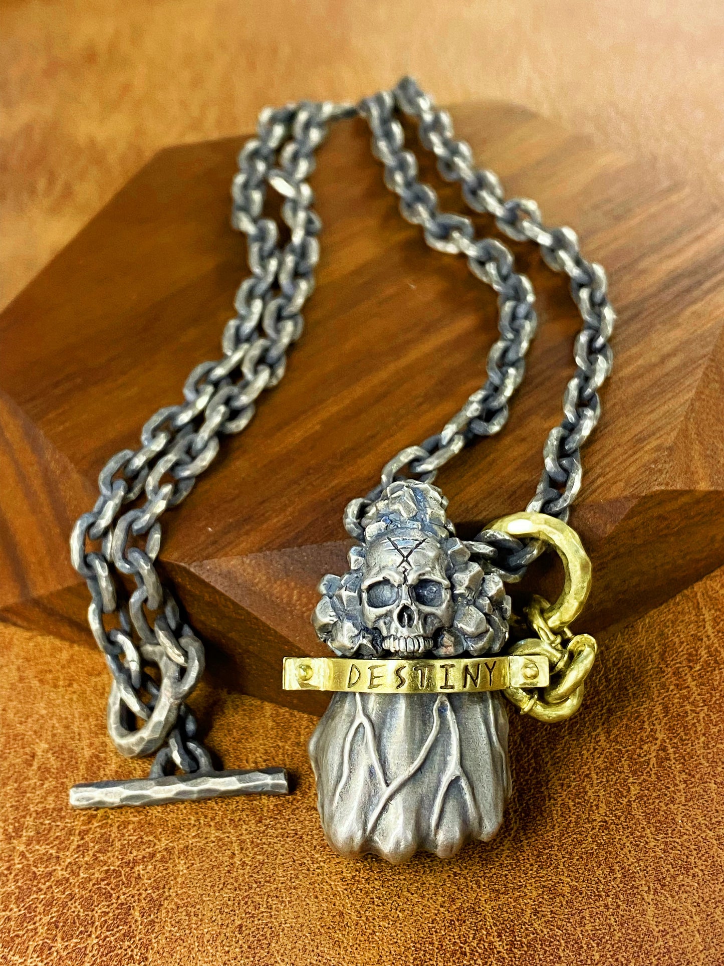 Power Fist Destiny Silver Pendant Tartaria Onlinestore