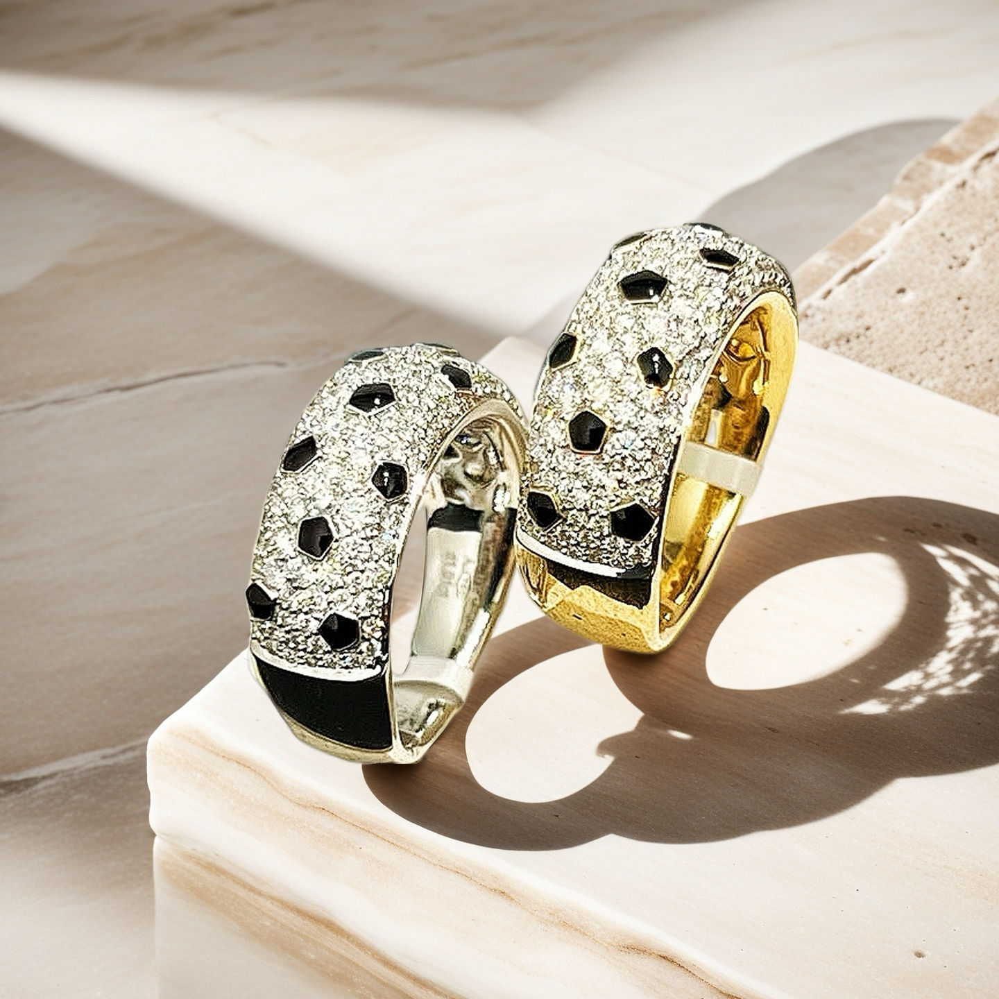 Black panther 18k Gold Diamond Ring (Item No. VT142)