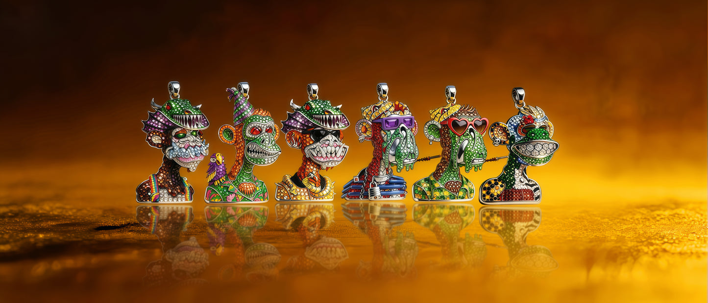 Mutant Ape Yacht Club NFT Custom Jewelry
