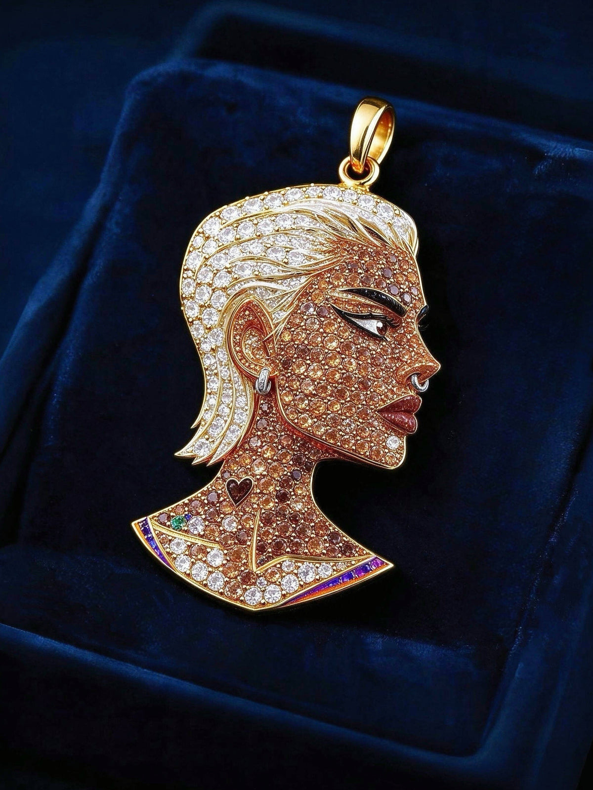 Custom Portrait To Jewelry | Turn Your Portrait Into Luxury | Encrypted NFC