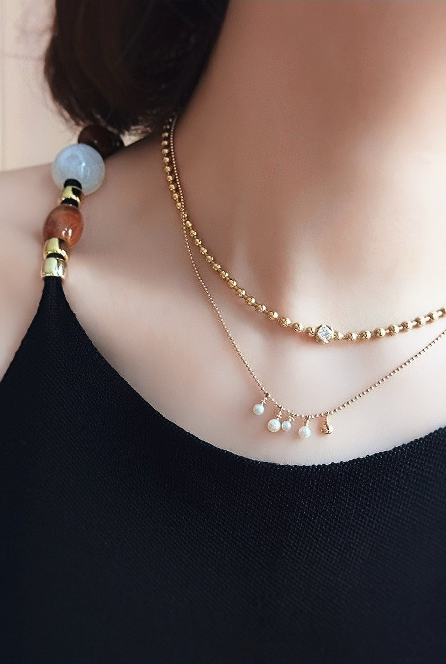 Vintage 18k Gold Diamond Pendant (Item No. VT108)