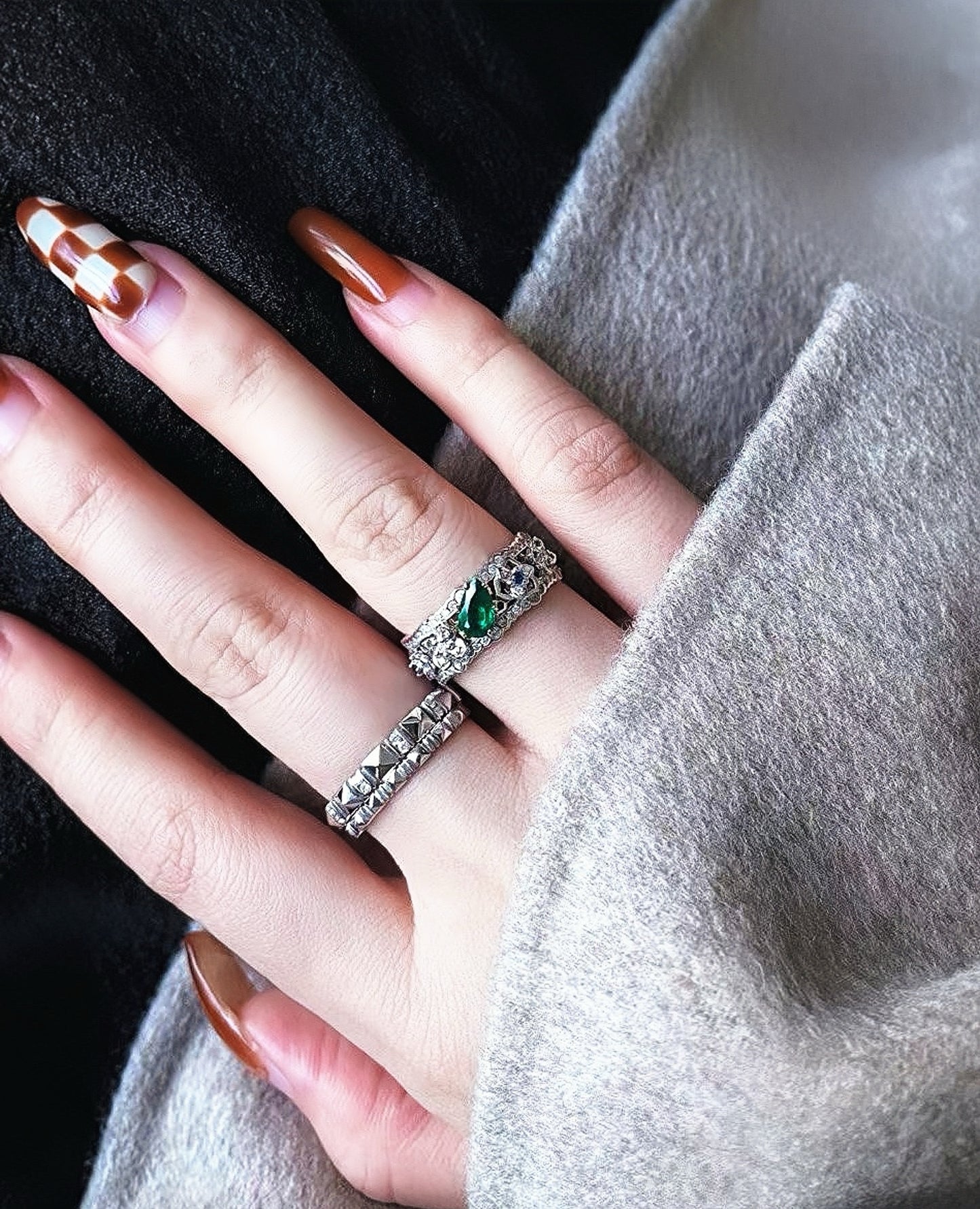 Vintage 18k Gold Diamond Ring (Item No. VT036)