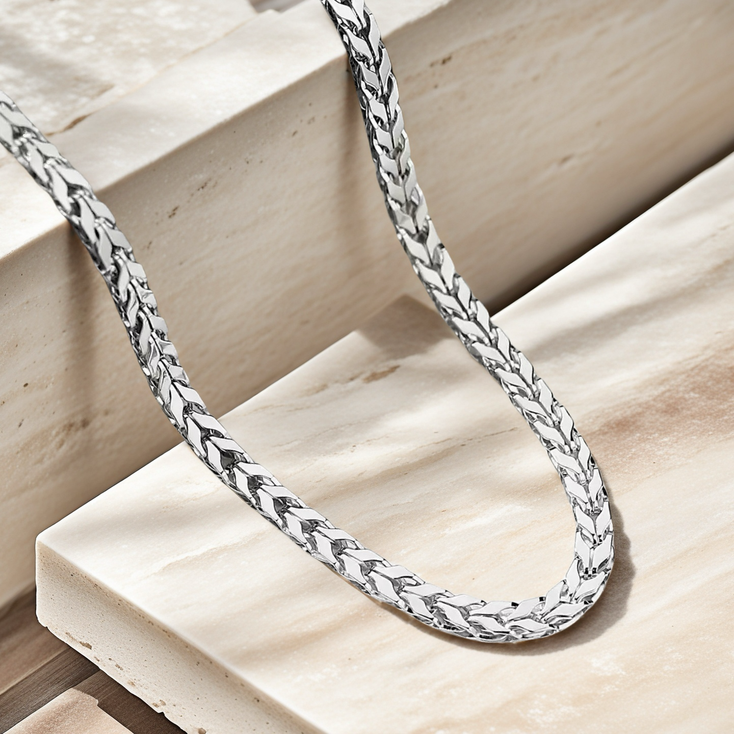 Platinum Gold Necklace Chain (Item No. GN0014)