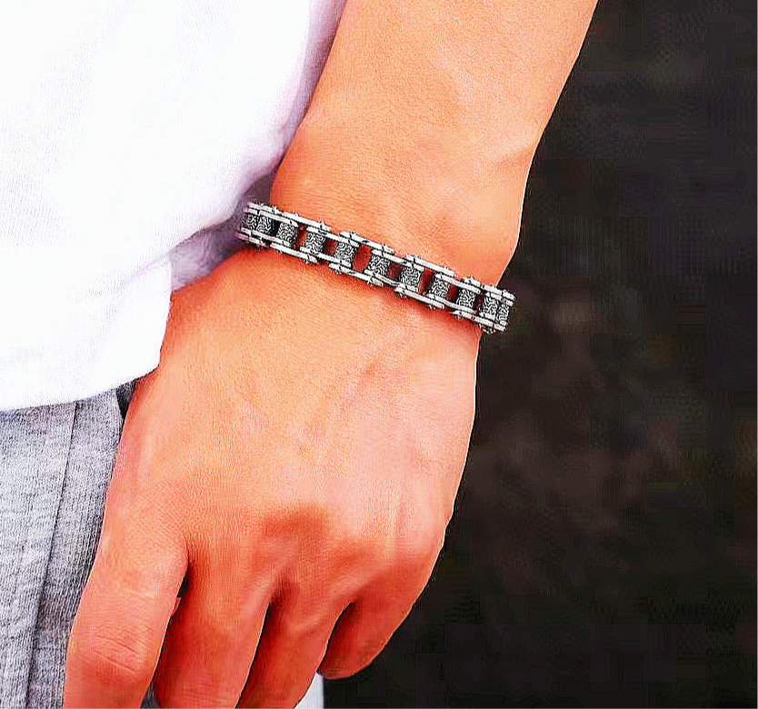 Classic Silver Bracelet(Item No. B0606)