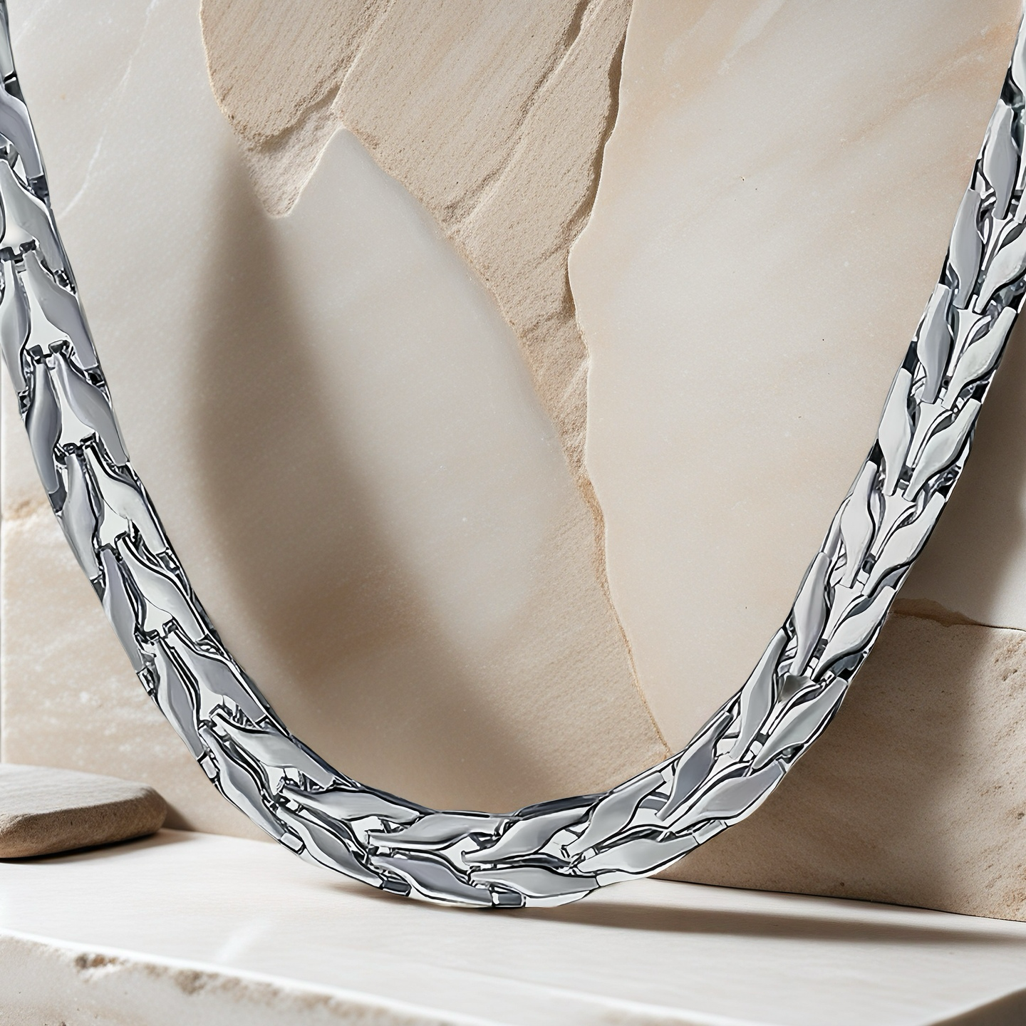 Platinum Gold Necklace Chain (Item No. GN0014)