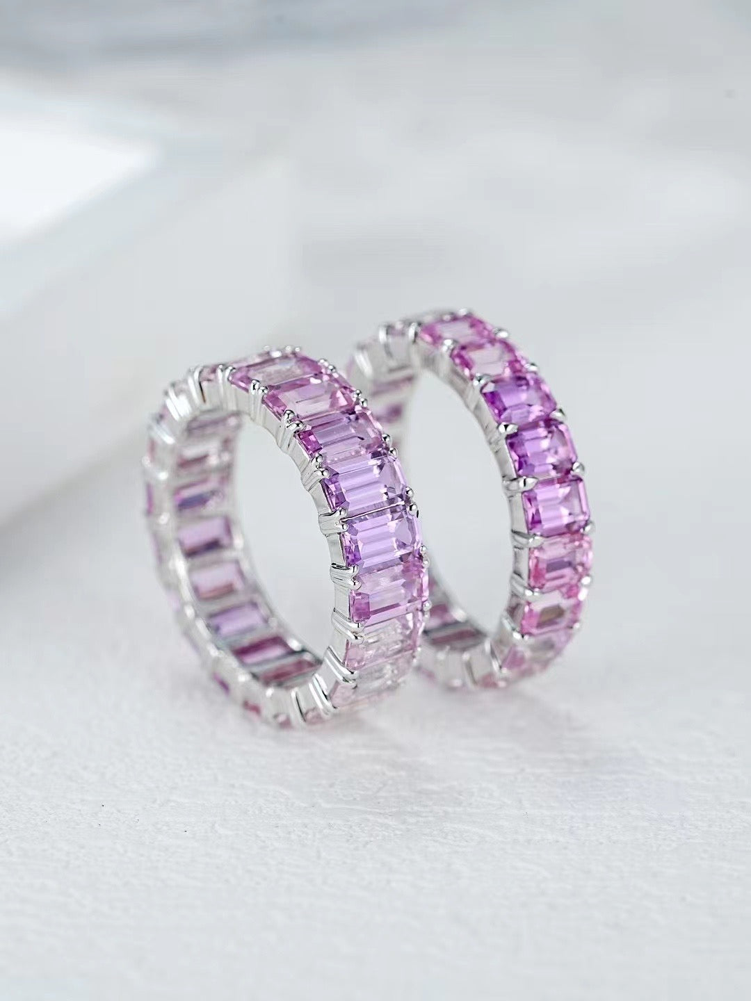 Rainbow Sapphire 18k Gold Ring (Item No. SA045)