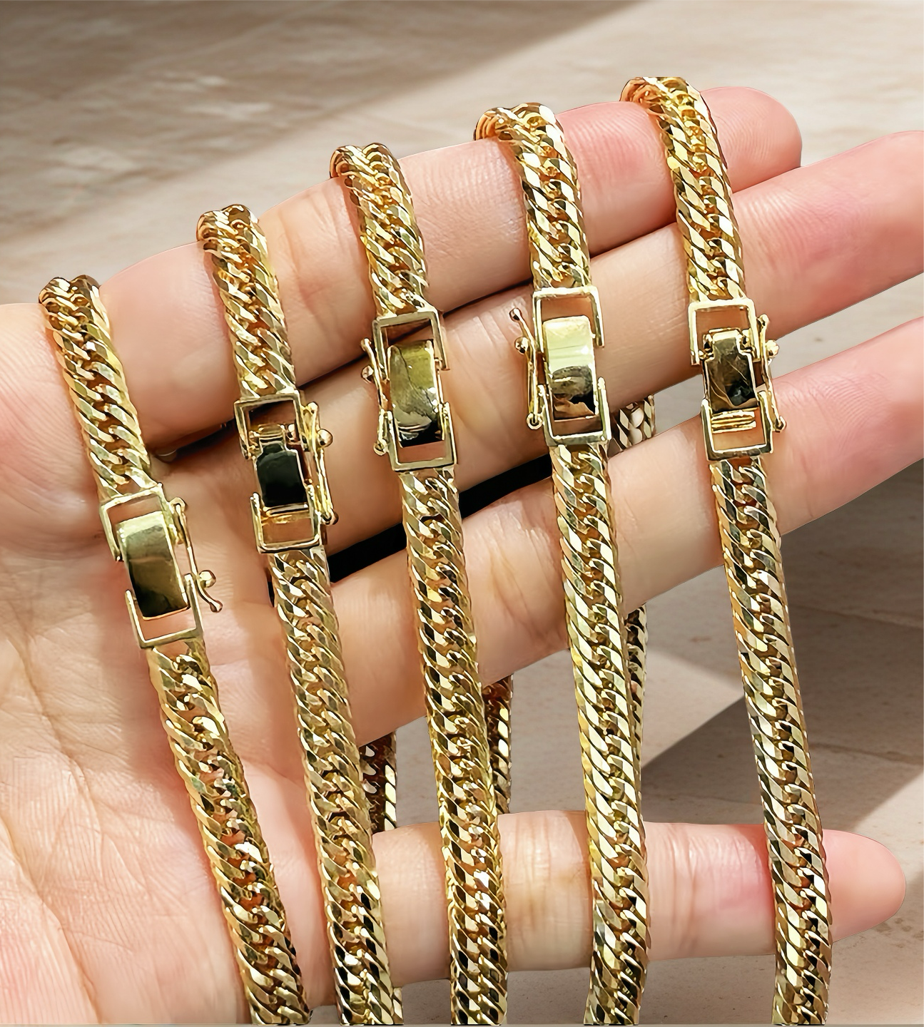 Fashion 18k Necklace Chain (Item No. GN0012)