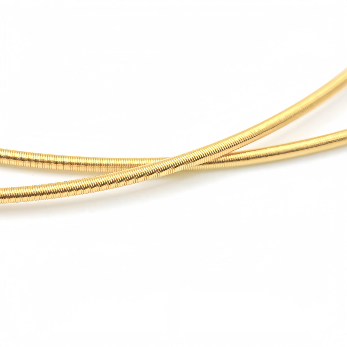 1.2/1.4/1.7mm Omega 18k Gold Necklace (Item No. SR011CN)