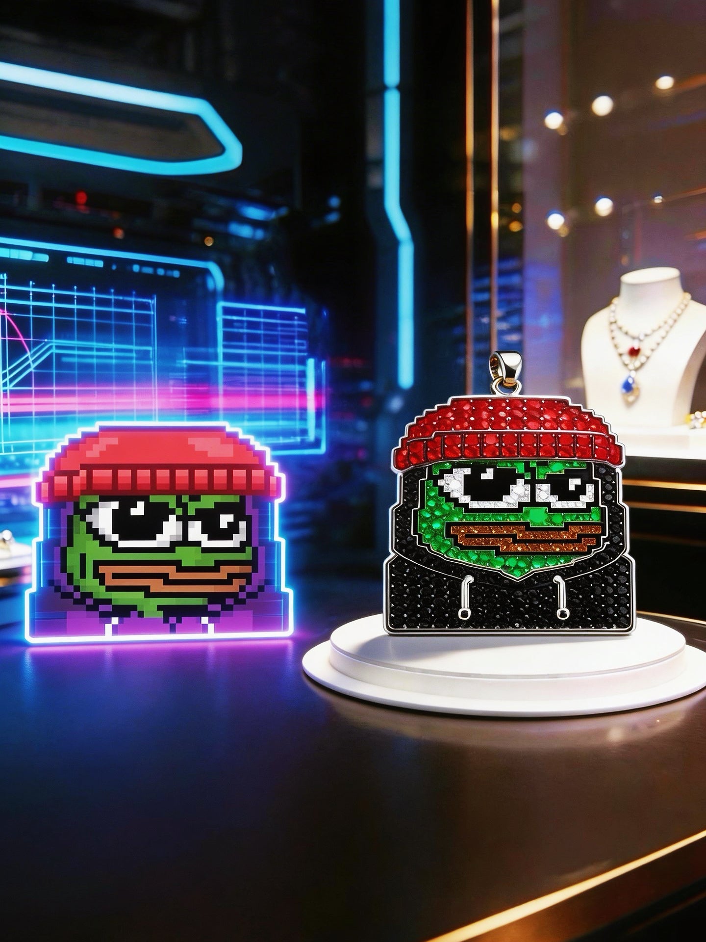 Smowl NFT Custom Jewelry