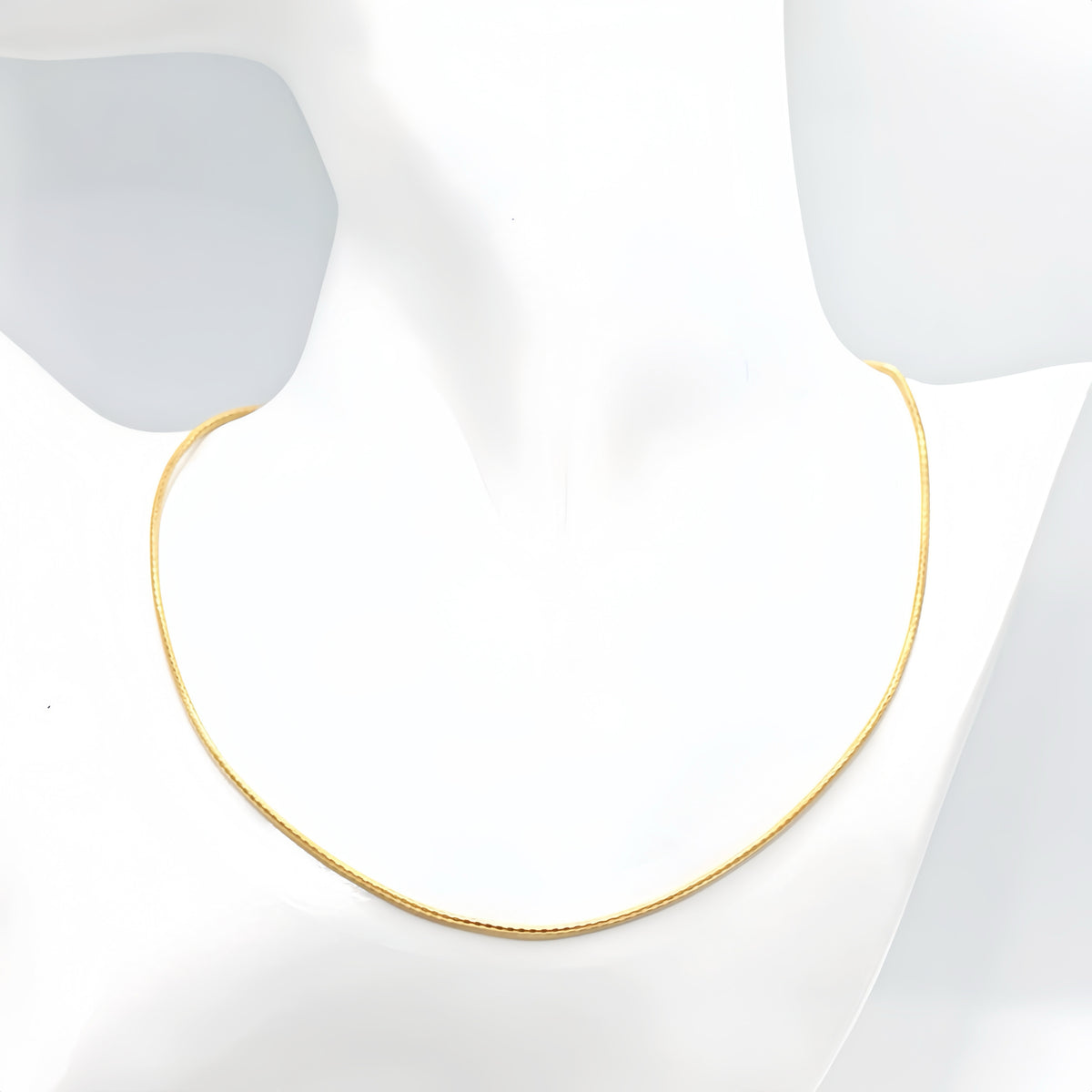 Grid Omega 18k Gold Diamond Necklace (Item No. FT011CN)