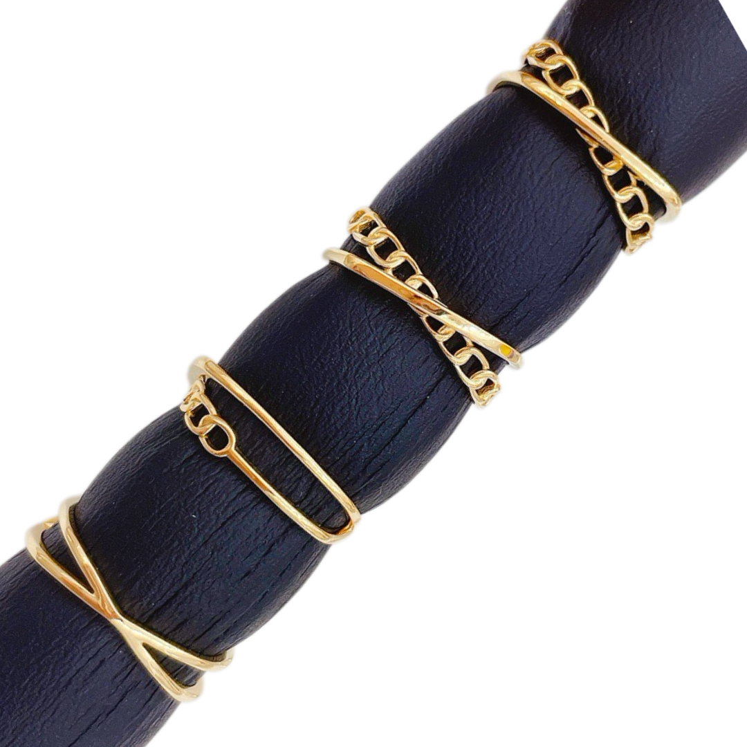 Geometry 18k Gold Ring (Item No. HFR042)