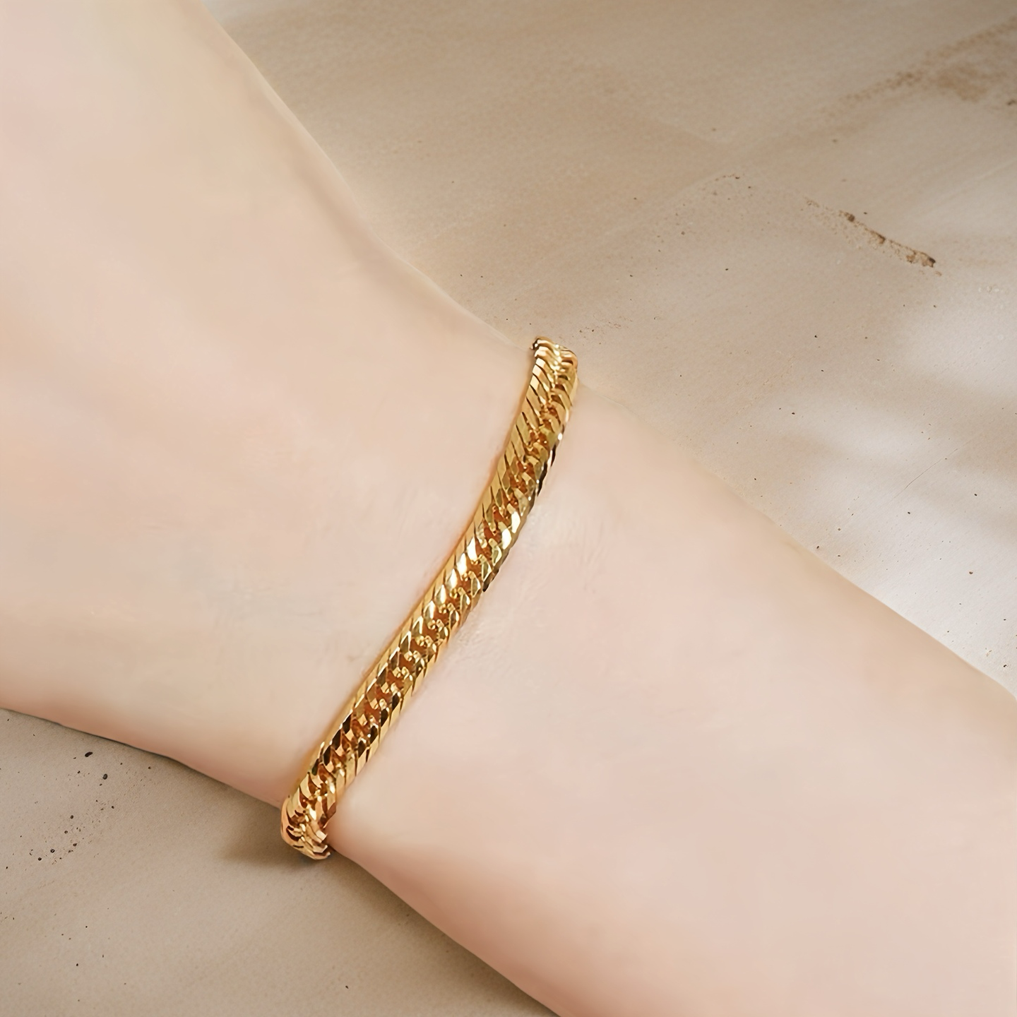 Gold Bracelet Chain (Item No. GB0026)