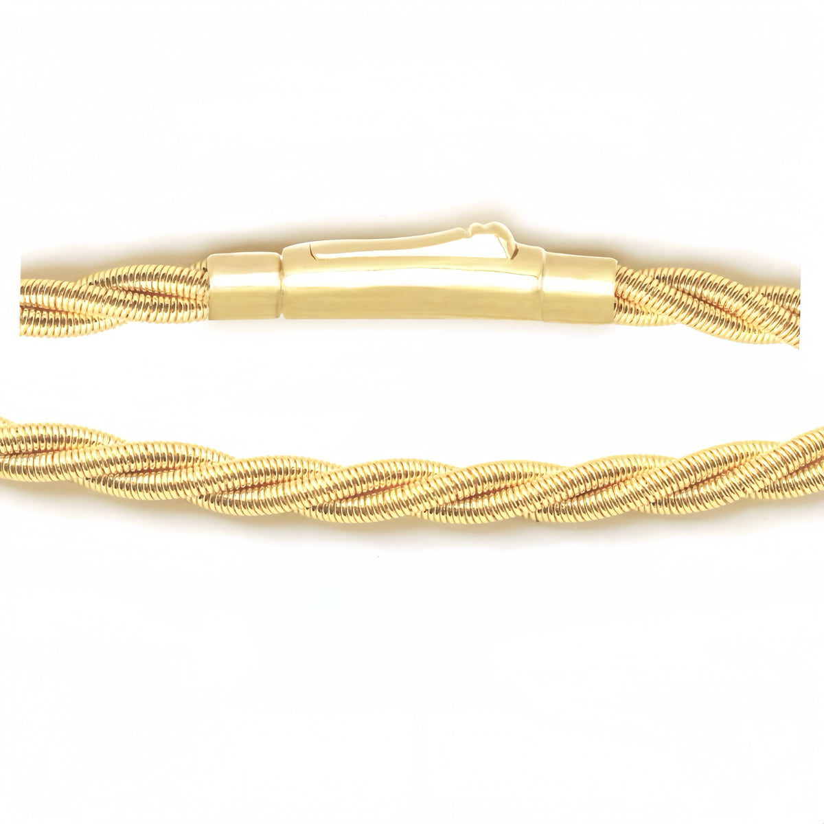 Small Twisted 18k Gold Necklace (Item No. SR051CN)