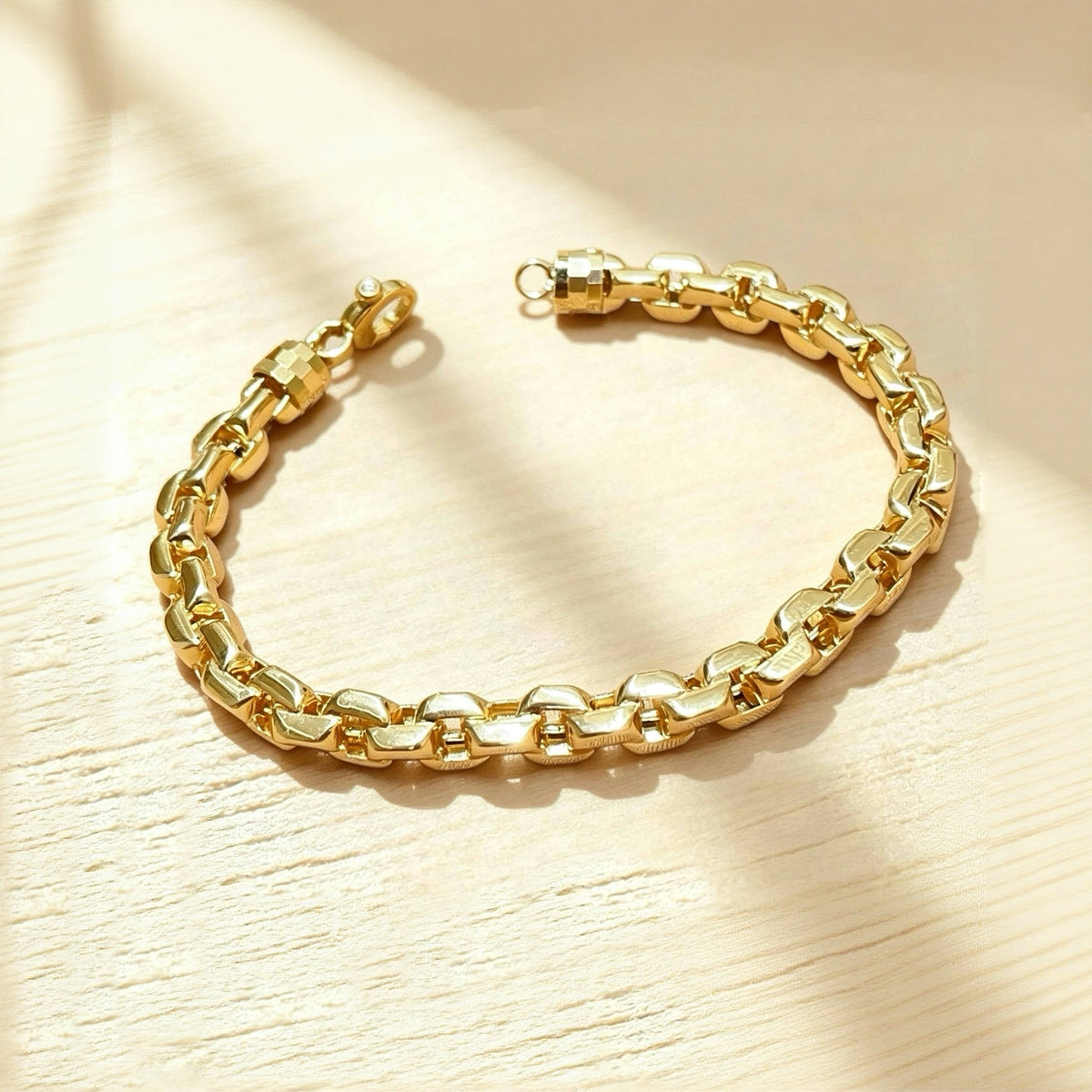 Fashin Art 18K Gold Bracelet (Item No. HFB015)