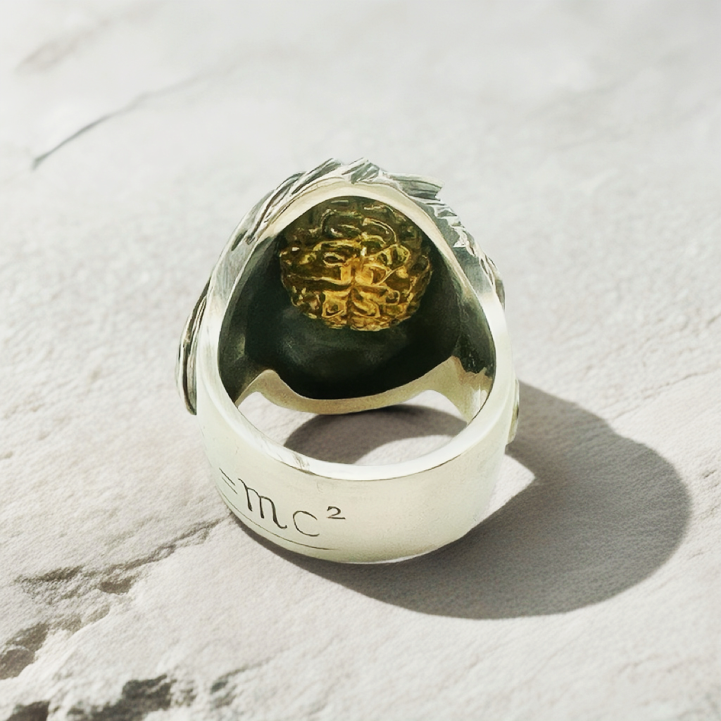 Einstein Silver Ring (Item No. SC019)