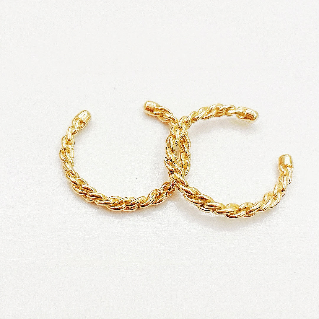 Twisted 18k Gold Ring (Item No. HFR035)
