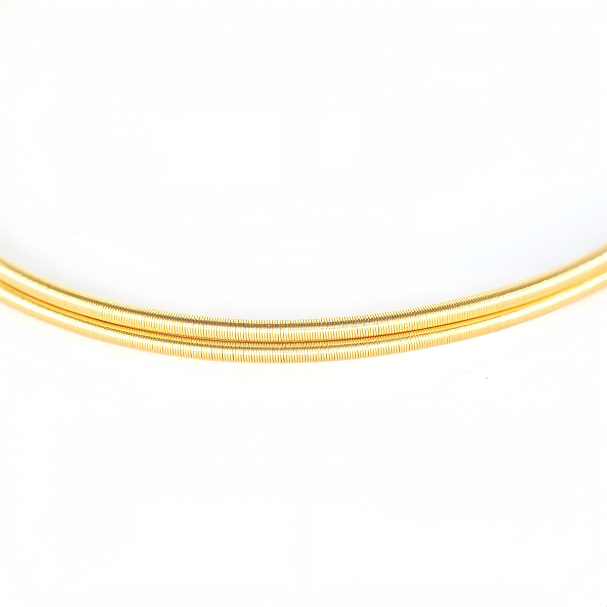 Double Strand Twisted 18K Gold Bracelet (Item No. SR021CB)