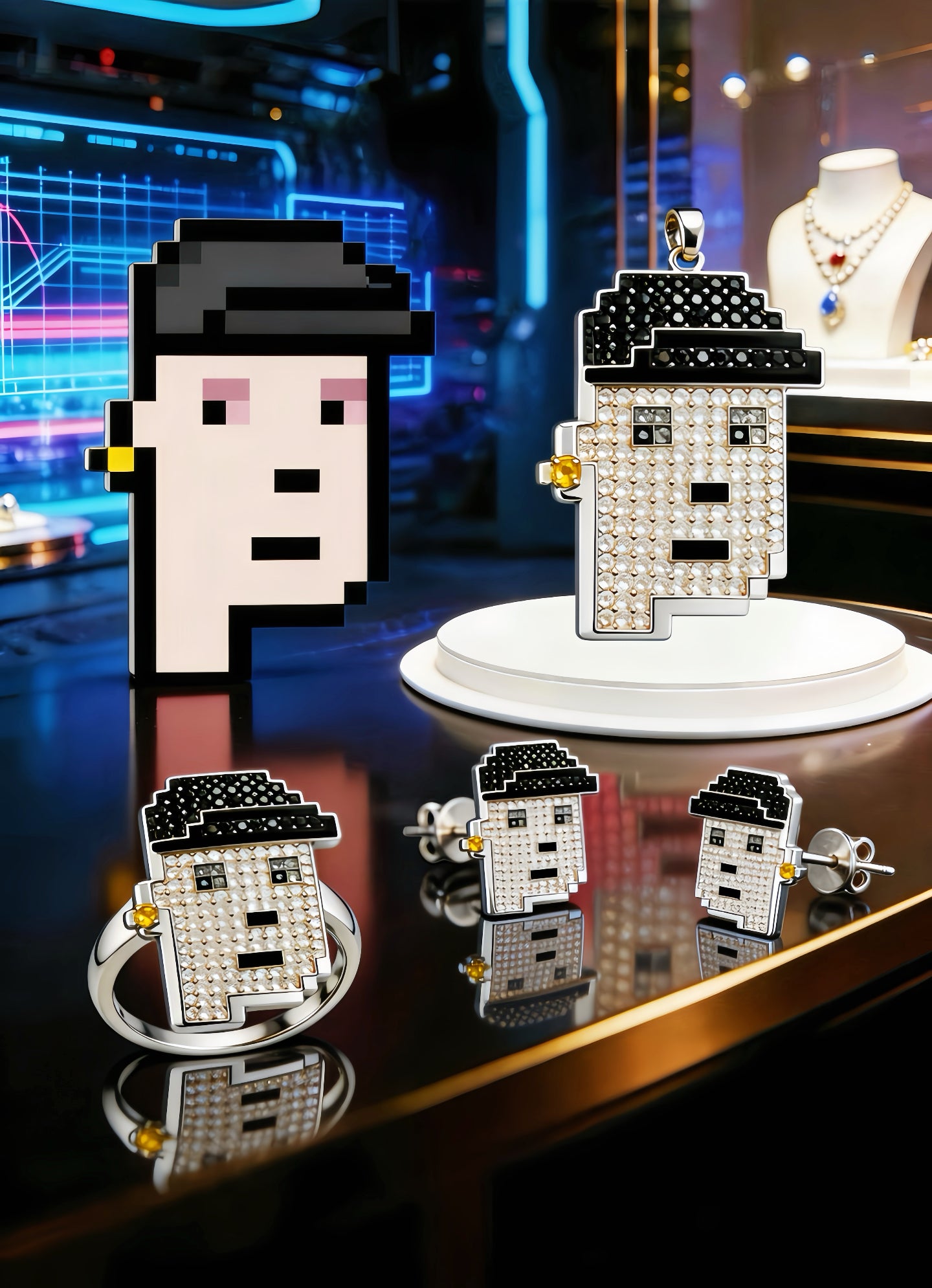 CryptoPunk NFT Custom Jewelry