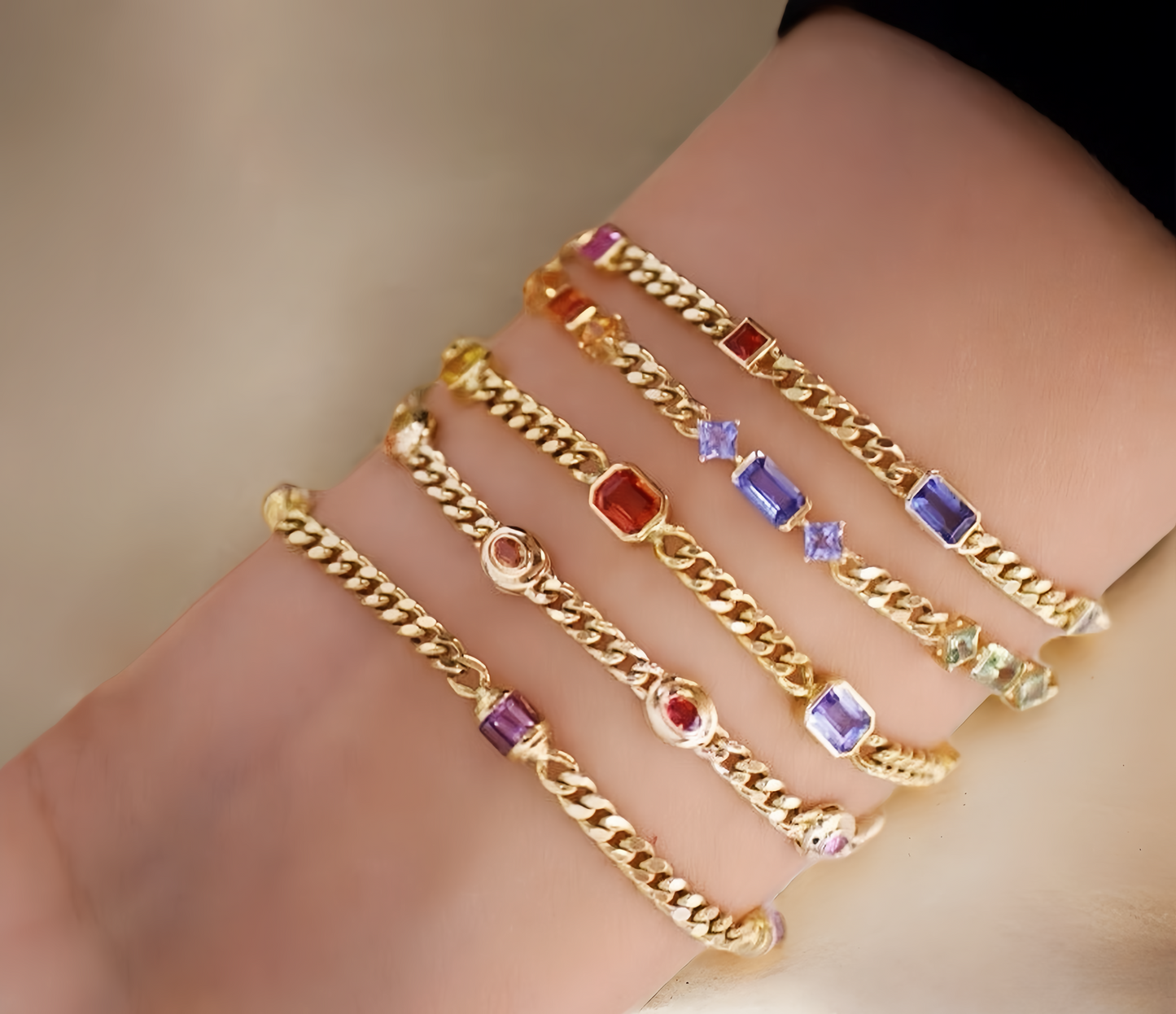 Vintage 18k Gold Diamond Bracelet (Item No. VT156)