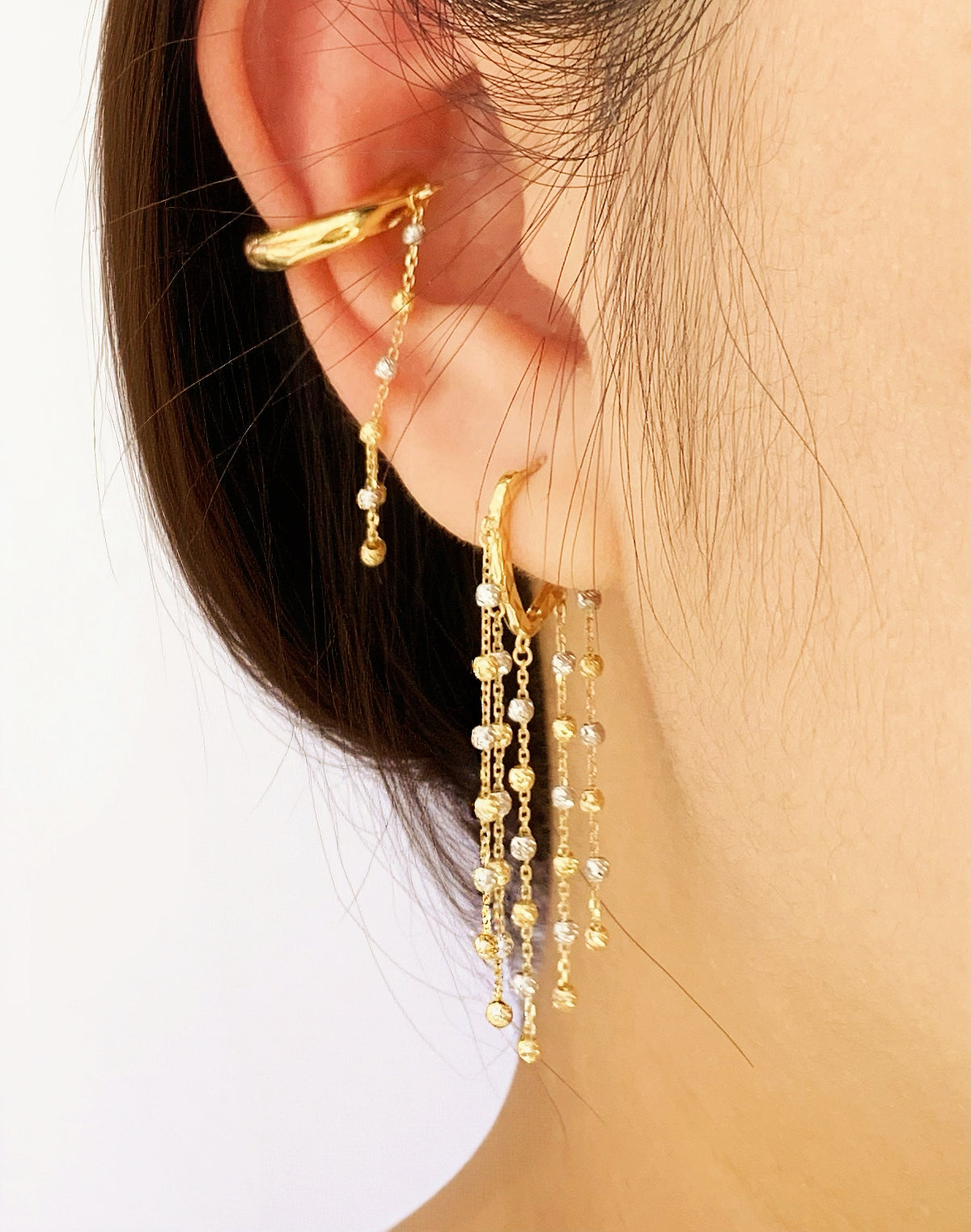 18k Gold Earring (Item No. SJER003)