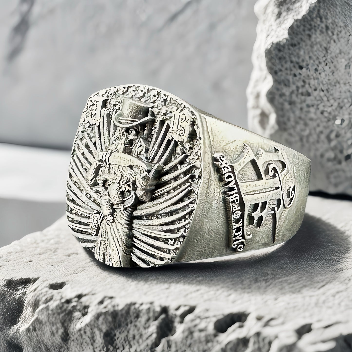 The Kali Yuga Series Ring Set (Item No. KYRNFT)