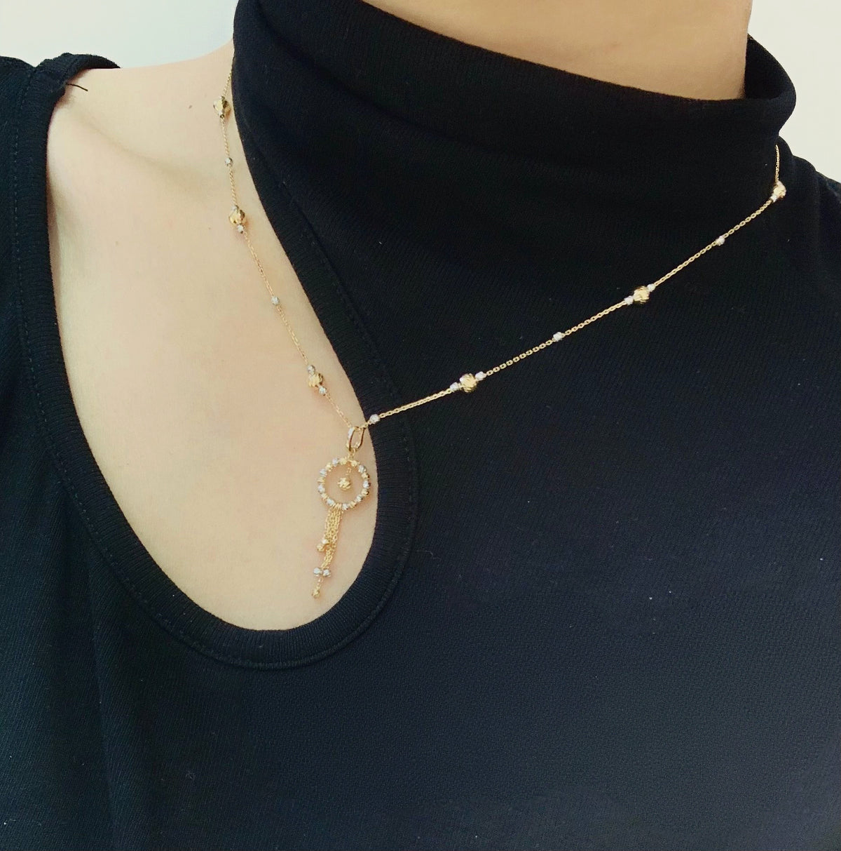 Fashion 18k Gold Pendant (Item No. SJP001)