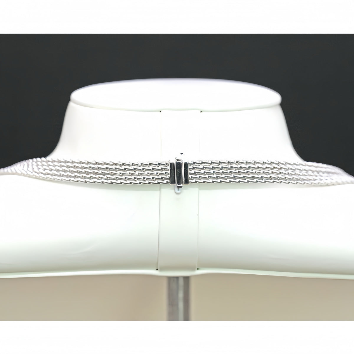 Electroforming Muli-Layer 18k Gold Diamond Necklace (Item No. CN04)
