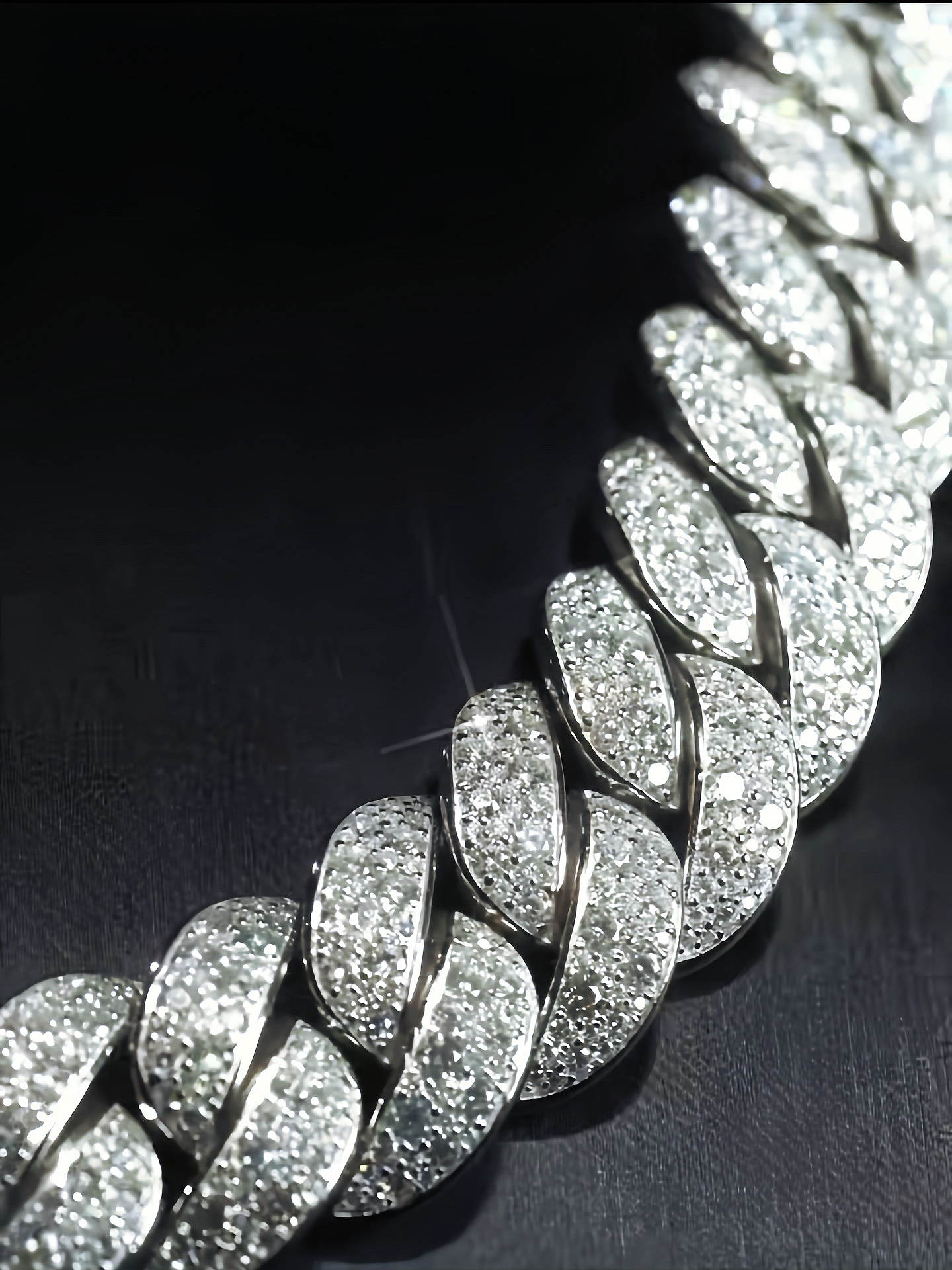 22mm Large Cuban Link Sterling Silver/18k Gold Necklace Chain (Item No. GN0017)