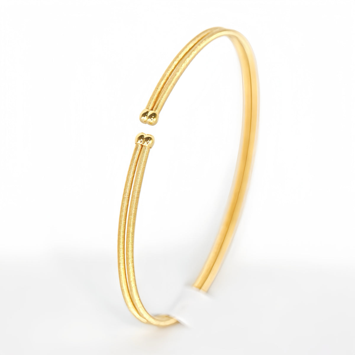 Twisted 18K Gold Bracelet (Item No. SR031CB)