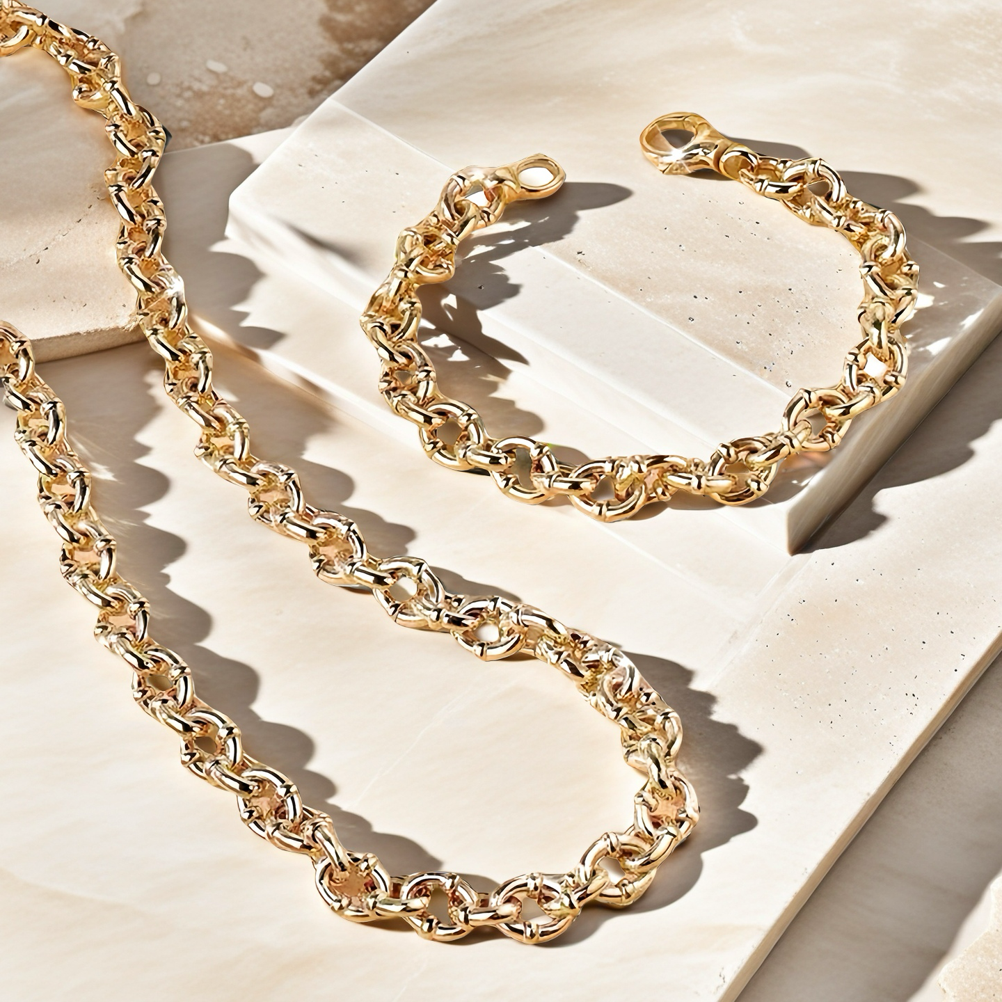 Gold Bracelet Chain (Item No. GB0027)