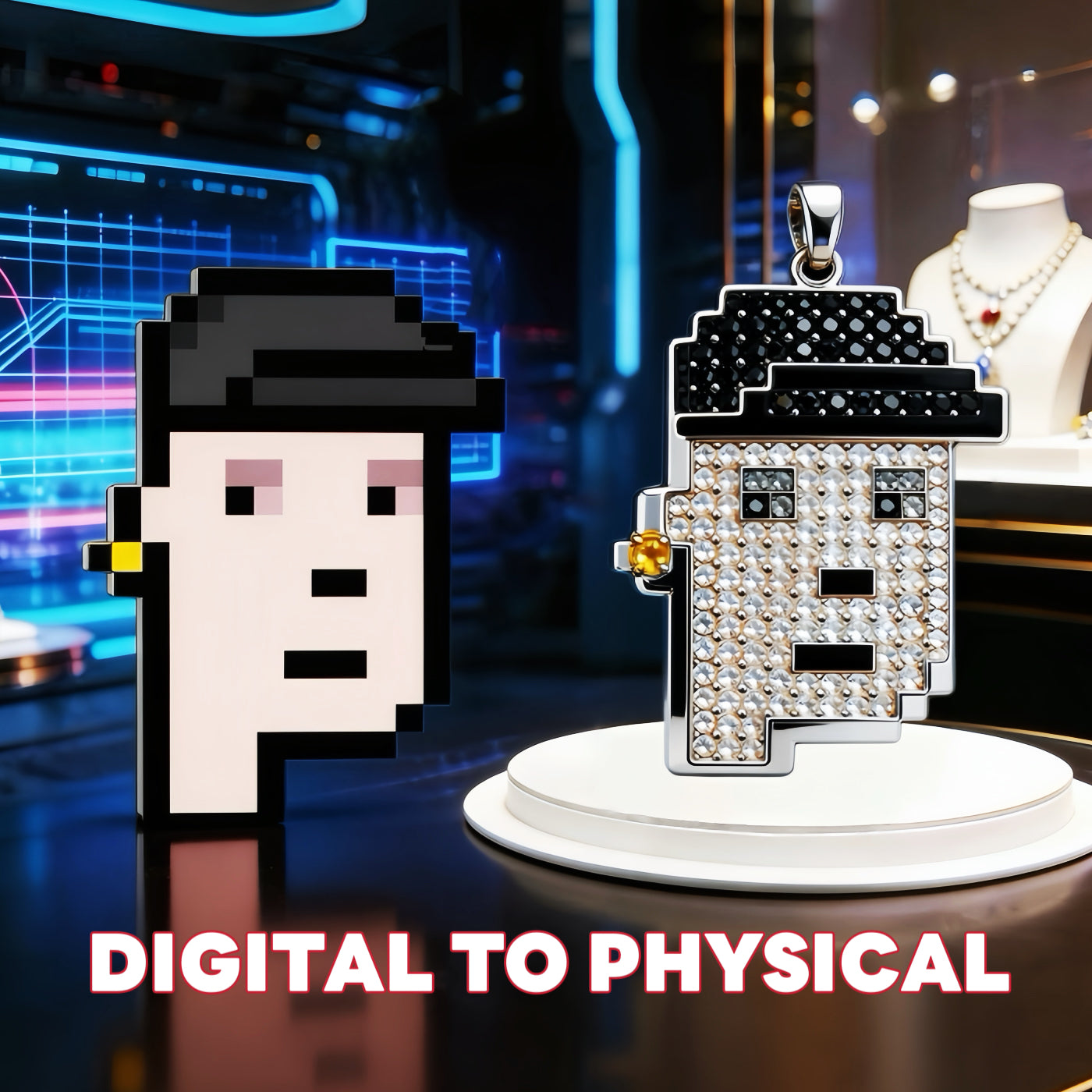 CryptoPunk NFT Custom Jewelry