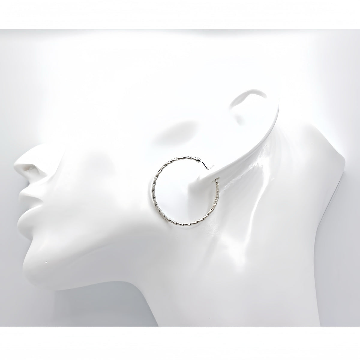 Electroforming Twisted 18k Gold Earring (Item No. DG173CR)