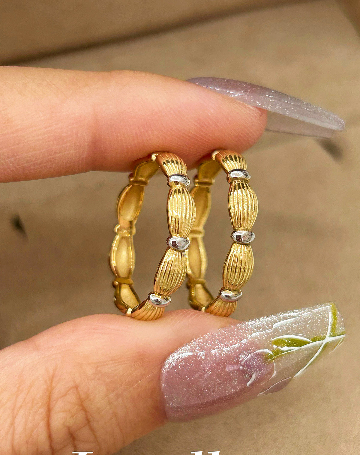 Renaissance 18k Gold Ring (Item No. HFR013)