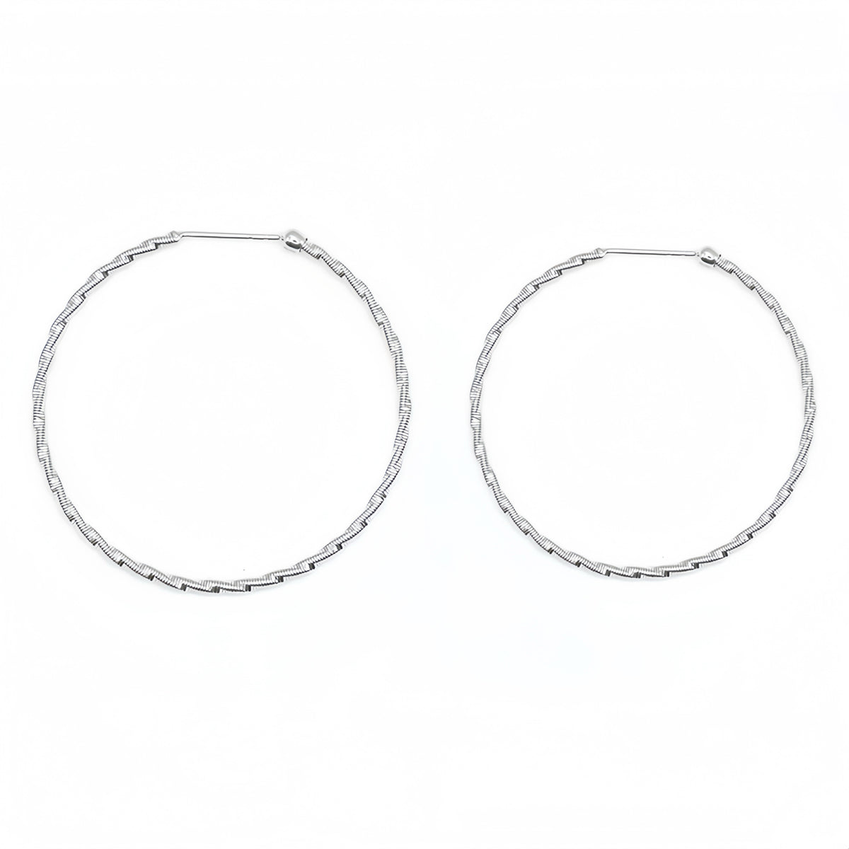Electroforming Twisted 18k Gold Earring (Item No. DG173CR)