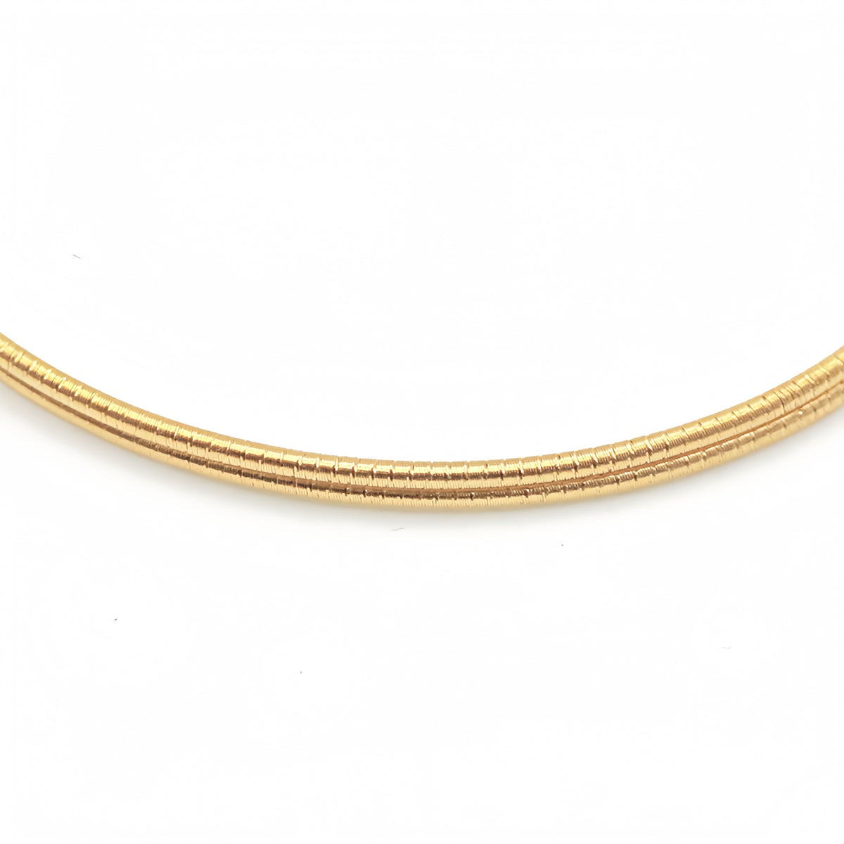 Double Strand Twisted 18K Gold Bracelet (Item No. SX051CB)