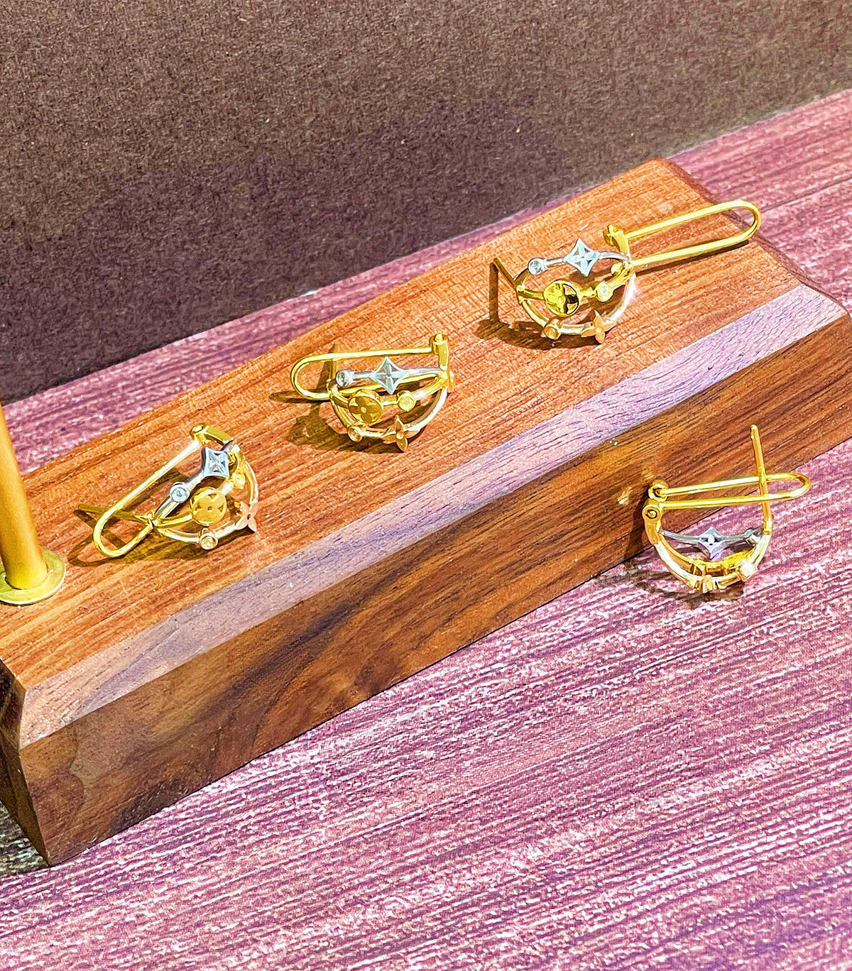 18k Gold Earring (Item No. SJER013)