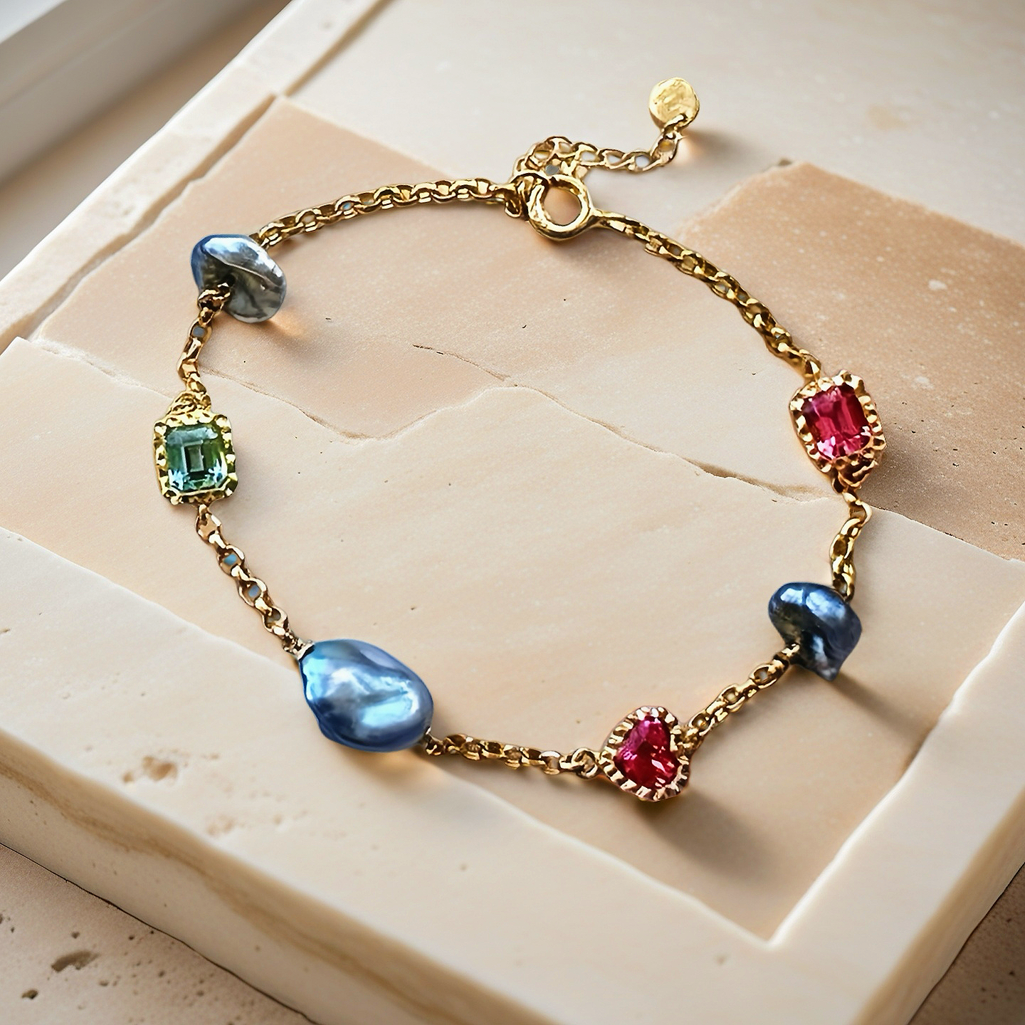 Vintage 18k Gold Diamond Bracelet (Item No. VT124)