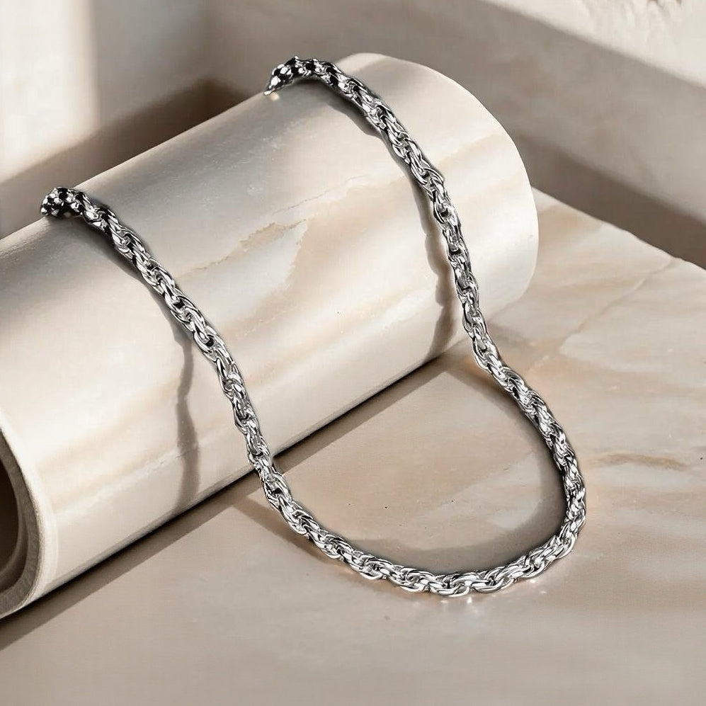 Classic Silver Necklace Chain (Item No. TDNS0001)