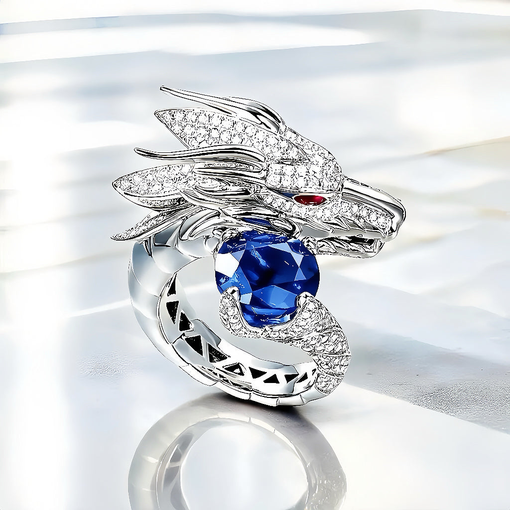 Dragon 18K Gold Ring (Item No.SC012)