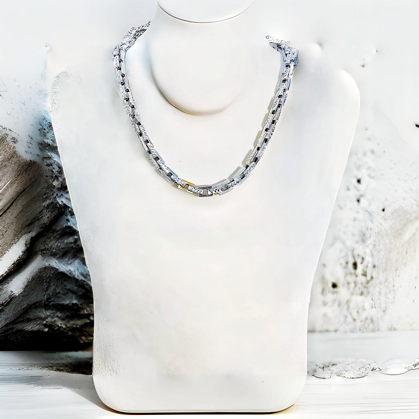 Platinum Gold Necklace Chain (Item No. GN0009)