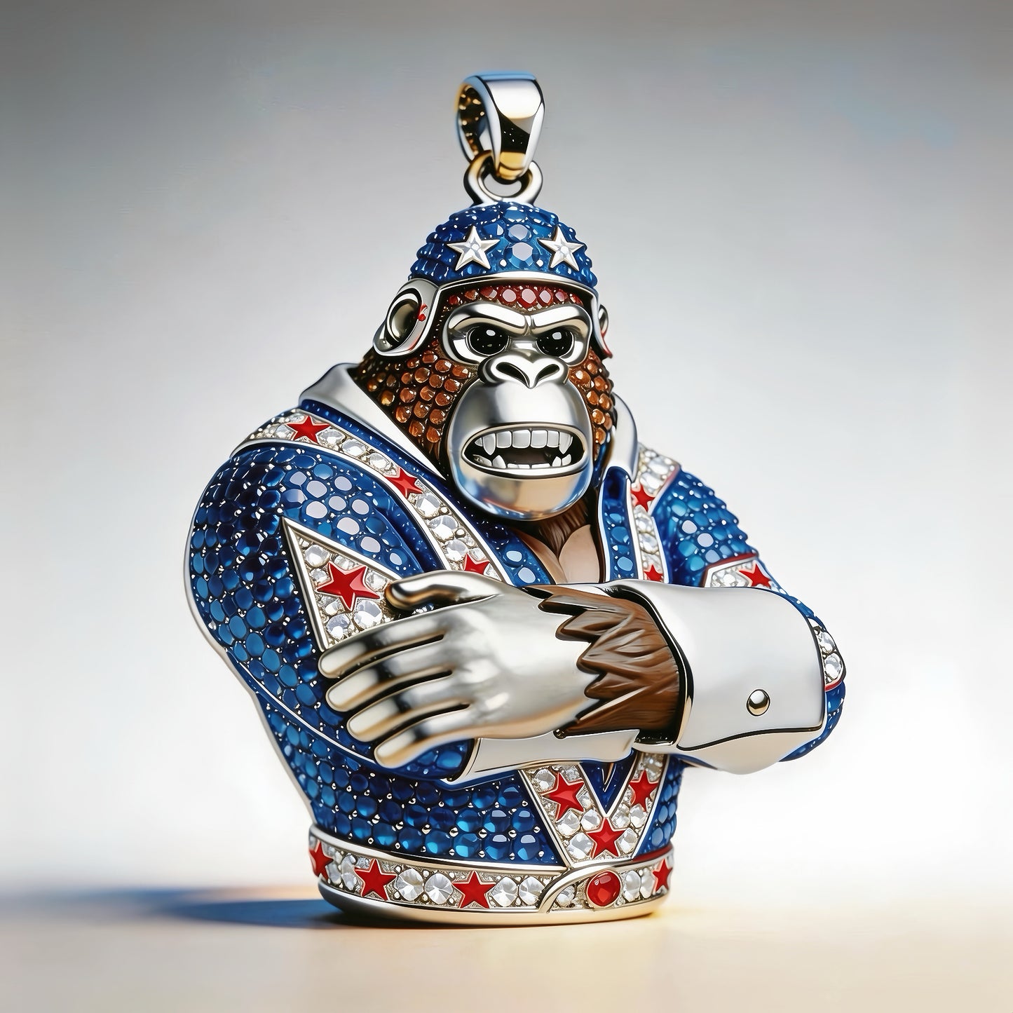 Geez on Ape NFT Custom Jewelry
