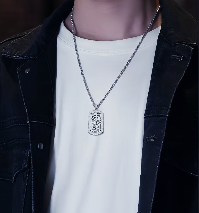 Gear Platinum Gold Necklace Chain Set (Item No. GP005)