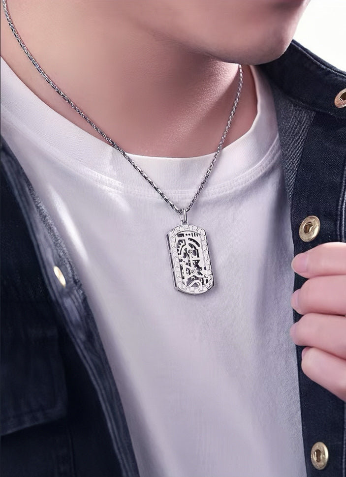 Gear Platinum Gold Necklace Chain Set (Item No. GP005)