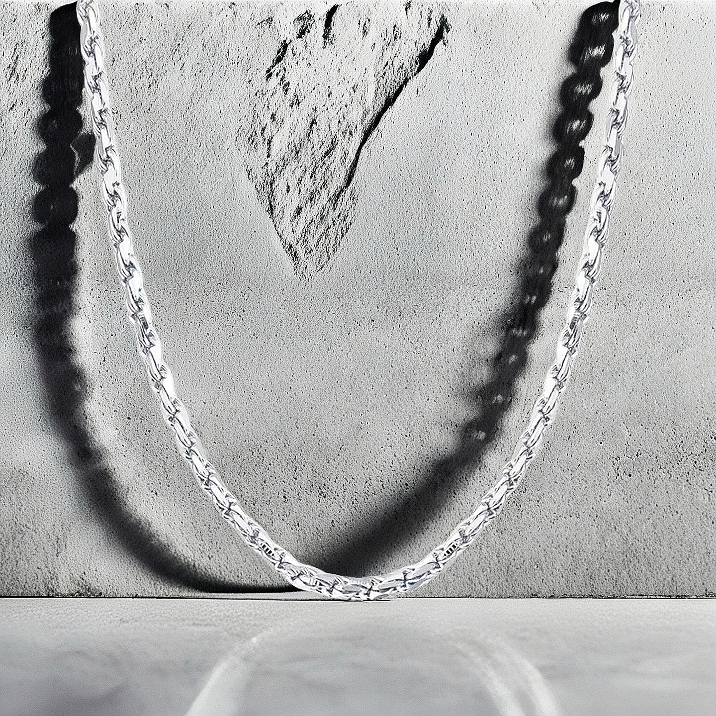 Gear Platinum Gold Necklace Chain Set (Item No. GP005)