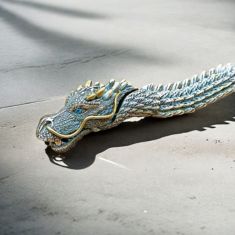 Dragon Silver Bracelet Chain (Item No. B0431)