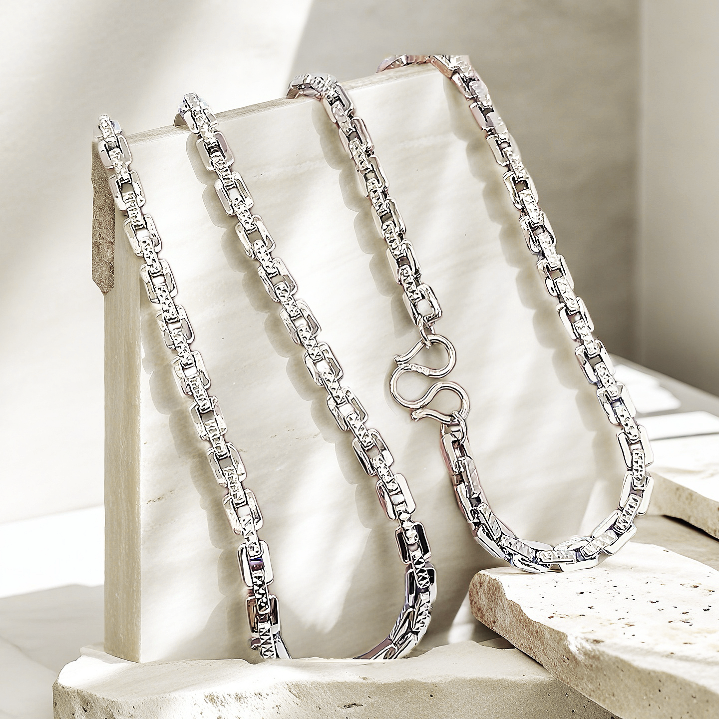 Platinum Gold Necklace Chain (Item No. GN0009)